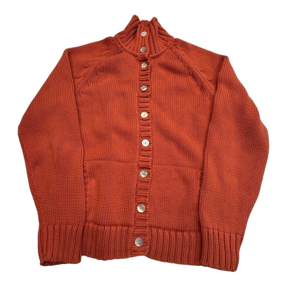Lands End Heavy Knit Sweater Size M